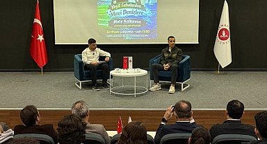 Düdükten rotaya: Mete Kalkavan öğrencilerle deneyimlerini paylaştı