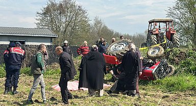 Düzce'de traktör kazası: 1 ölü