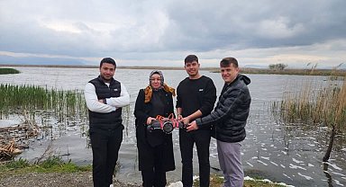 Eber Gölü yapay zeka destekli sualtı aracıyla izlenecek