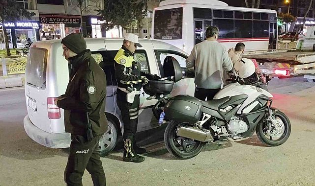 Edirne'de asayiş ve trafik uygulaması