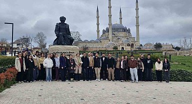 Edirne'de genç mimar adayları Mimar Sinan'ın izinde