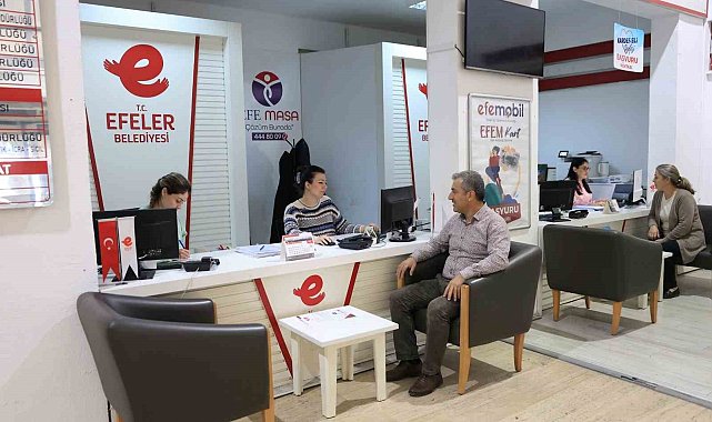Efeler Belediyesi'ne iletilen taleplerin yüzde 98'i sonuçlandı