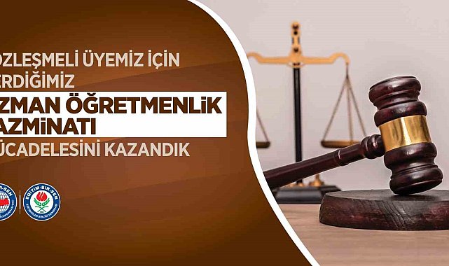 Eğitim-Bir-Sen'in açtığı davada sözleşmeli öğretmenler için emsal karar