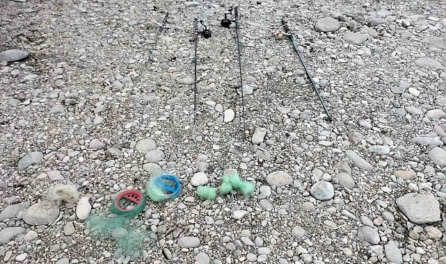 Elazığ'da kaçak balık avlayanlara operasyon