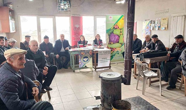 Emet'te çiftçi eğitimi
