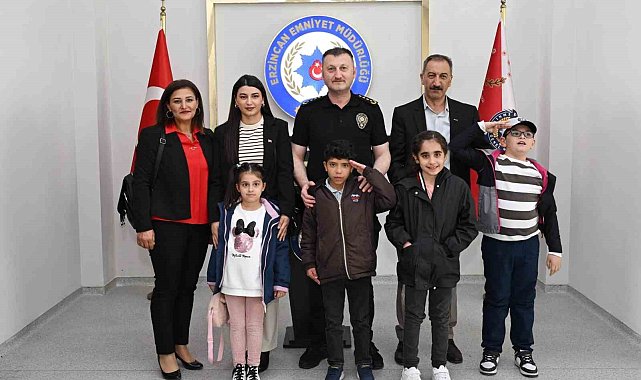 Erzincan Emniyeti'nde Polis Haftası'na özel buluşma