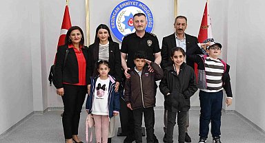 Erzincan Emniyeti'nde Polis Haftası'na özel buluşma