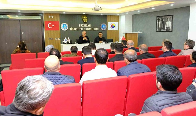 Erzincan'da dayanıklı tüketim malları sektörüne yönelik istişare toplantısı