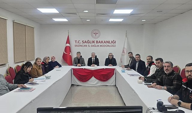 Erzincan'da iş sağlığı ve güvenliği kurul toplantısı yapıldı
