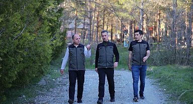 Erzincan'da orman projeleri incelendi