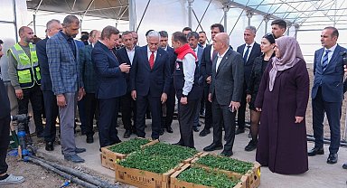 Erzincan'da tarımsal üretimi artıracak proje yerinde incelendi