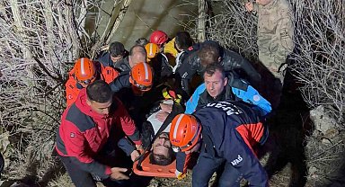 Erzurum'da nefes kesen kurtarma operasyonu