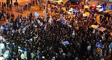 Erzurum'da Süper Lig coşkusu caddelere sığmadı