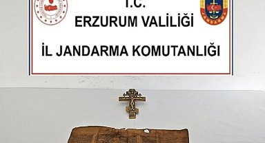 Erzurum'da tarihi eser operasyonu