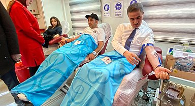 Erzurum'da kan bağışına yoğun destek