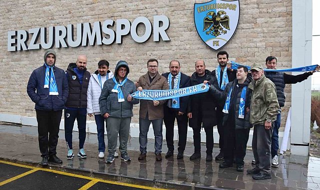 Erzurumspor'a anlamlı destek