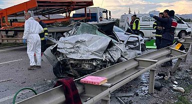 Eskişehir-Ankara yolunda feci kaza: 4 ölü, 2 yaralı