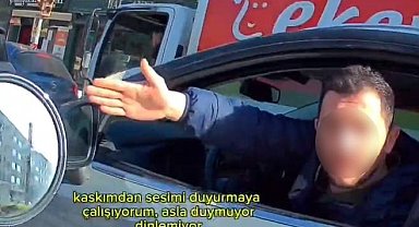 Eskişehir'de seslerin yükseldiği gergin trafik tartışması kamerada