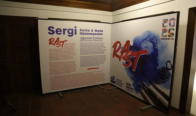 Eskişehir'de 'Rast' sergisi açıldı