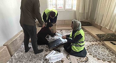Eyyübiye'de yetimin yüzü güldü