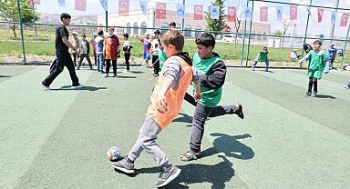 Eyyübiyeli çocuklar 23 Nisan Futbol Turnuvasında buluştu