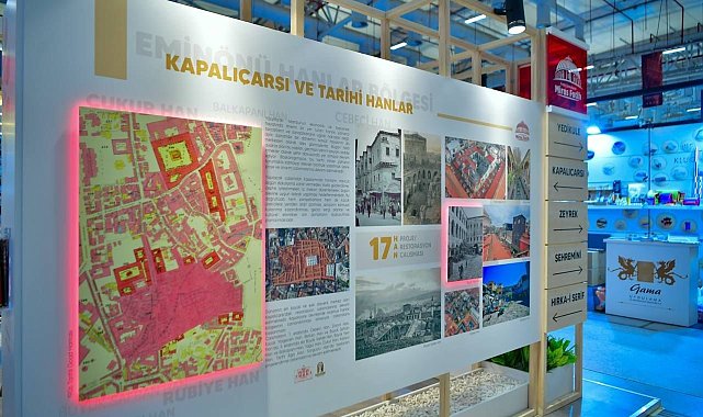 Fatih Belediyesi kültürel miras çalışmalarıyla Heritage İstanbul'da yerini aldı