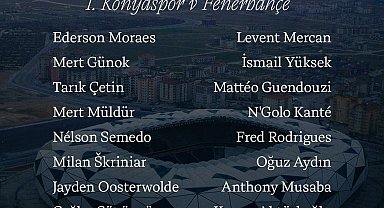 Fenerbahçe'nin Konyaspor maçı kamp kadrosu belli oldu
