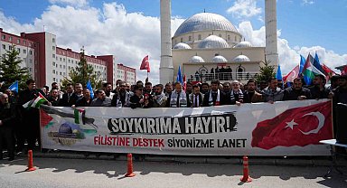 Filistin'deki idamlara Niğde'den tepki: "Bu zulme karşı sessiz kalmayacağız"
