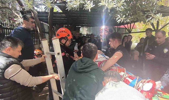 Foseptik çukuruna düşen 10 yaşındaki çocuk operasyonla kurtarıldı