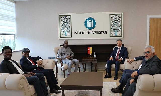 Gana Büyükelçisi'nden İnönü Üniversitesi'ne ziyaret