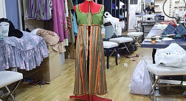 Gaziantep'in saray kumaşı geleceğe taşınıyor