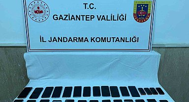 Gaziantep'te 1,7 milyon TL değerinde kaçak cep telefonu ele geçirildi