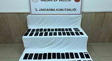 Gaziantep'te 2 milyon TL değerinde kaçak telefon ele geçirildi: 1 gözaltı