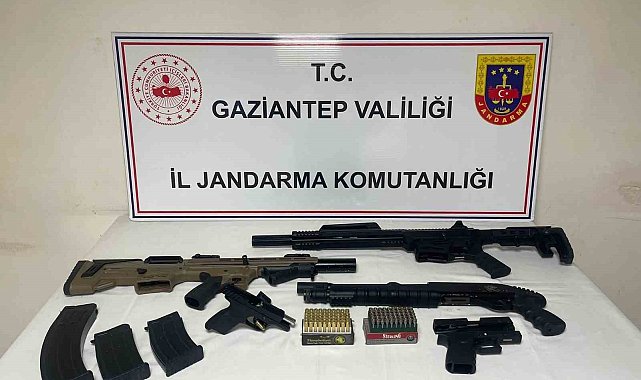 Gaziantep'te 23 adet ruhsatsız silah ele geçirildi: 19 gözaltı