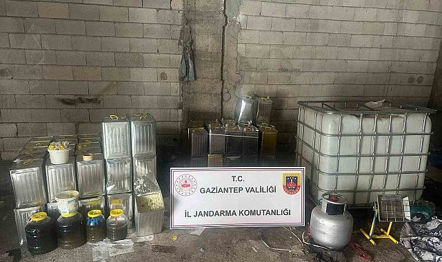 Gaziantep'te bin 500 litre sahte zeytinyağı ele geçirildi: 1 gözaltı