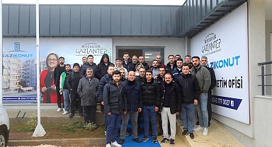 Gaziantep'te OSB çalışanlarına Gazi Konut için yerinde tanıtım