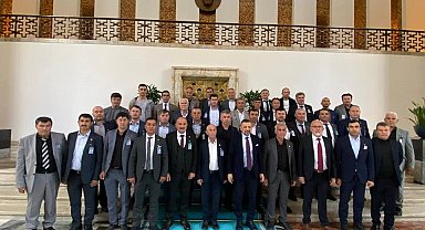 Gedizli muhtarlar Gazi Meclis'te