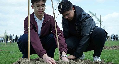 Geleceğe nefes olacak 2 bin fidan toprakla buluştu