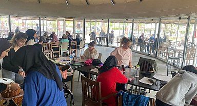 Germencik'te resim kurslarına yoğun ilgi