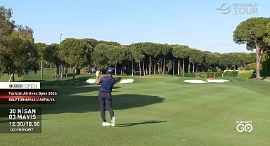 Golfün yıldızları Antalya'da