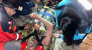 Gümüşhane'de kayıp şahıs dere yatağında sağ olarak bulundu