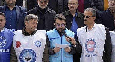 Gümüşhane'de Mescid-i Aksa için basın açıklaması