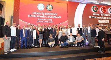 HAK-İŞ Mardin'den Antalya'ya çıkarma