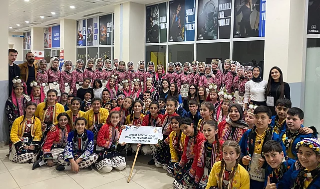 Halk Oyunlarında dereceler Bursa İnegöl'e