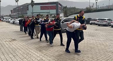 Hatay'da aranan şahıslara operasyon: 7 kişi tutuklandı