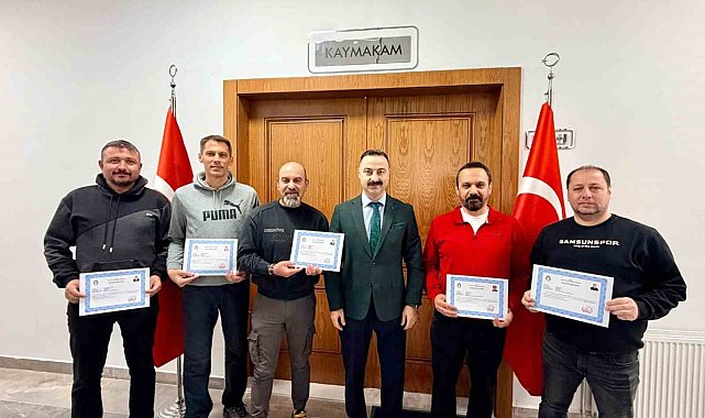 Havza'da öğretmenlere takdir, yüzme projelerine tam destek