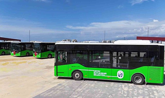HBB'den İskenderun'a 8 yeni otobüs