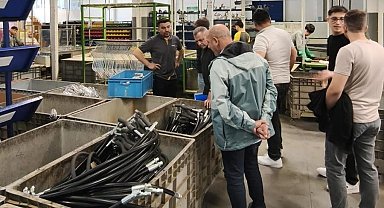 Hisarcık'ta MESEM öğrencilerine teknik gezi