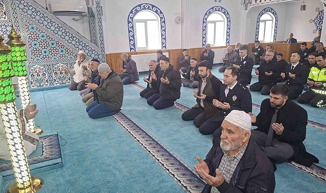 Hisarcık'ta şehit polisler için mevlit okutuldu
