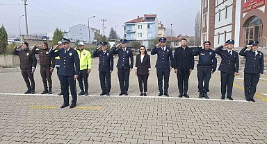 Hisarcık'ta Türk Polis Teşkilatı'nın 181. kuruluş yıl dönümü kutlandı